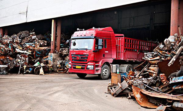 某拆解企业现场